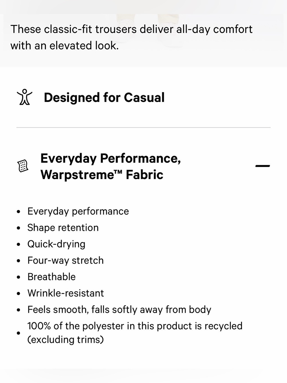 NWT lululemon athletica 28x30 ABC Classic-Fit Trouser Warpstreme Trench - Picture 9 of 16